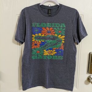 Gildan Gray Florida Gators Graphic Tee
